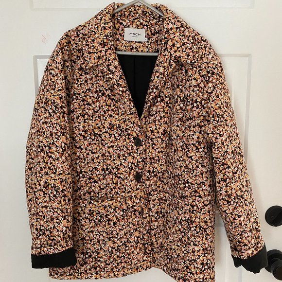Loretta Quilted Floral Cotton Jacket from Moss Copenhagen - Picture 1 of 5